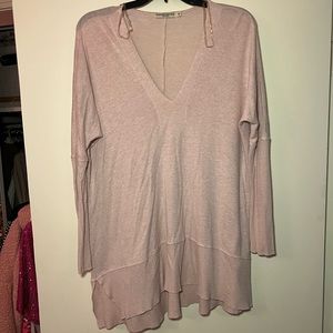 Light Pink Flowy Top